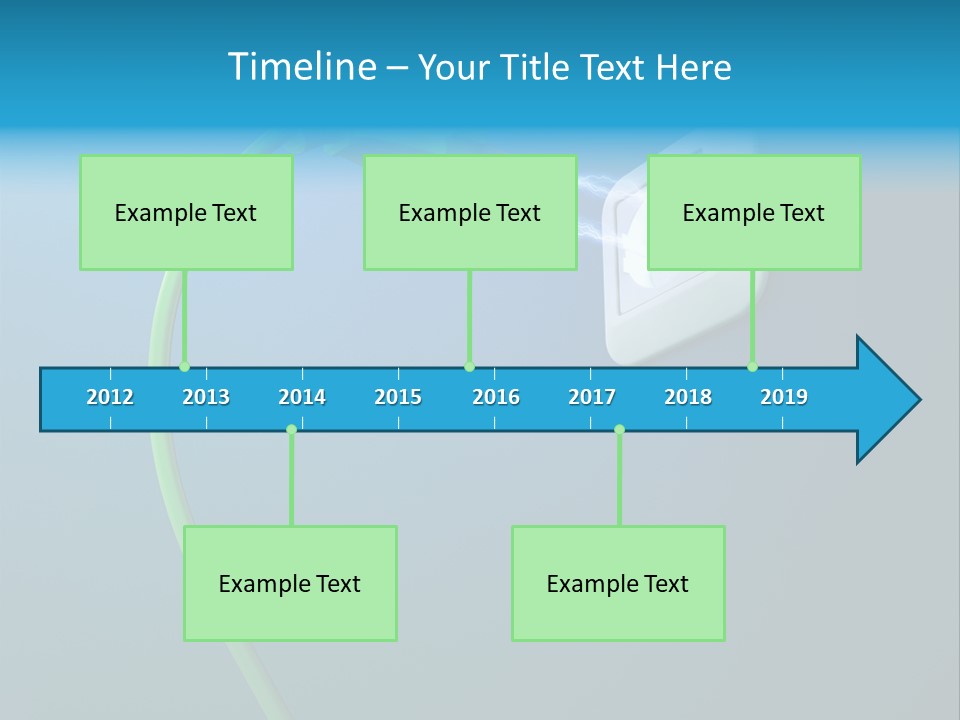 Equipment Beam Voltage PowerPoint Template