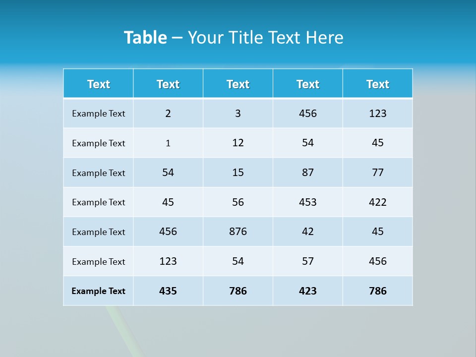 Equipment Beam Voltage PowerPoint Template