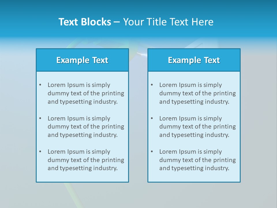 Equipment Beam Voltage PowerPoint Template