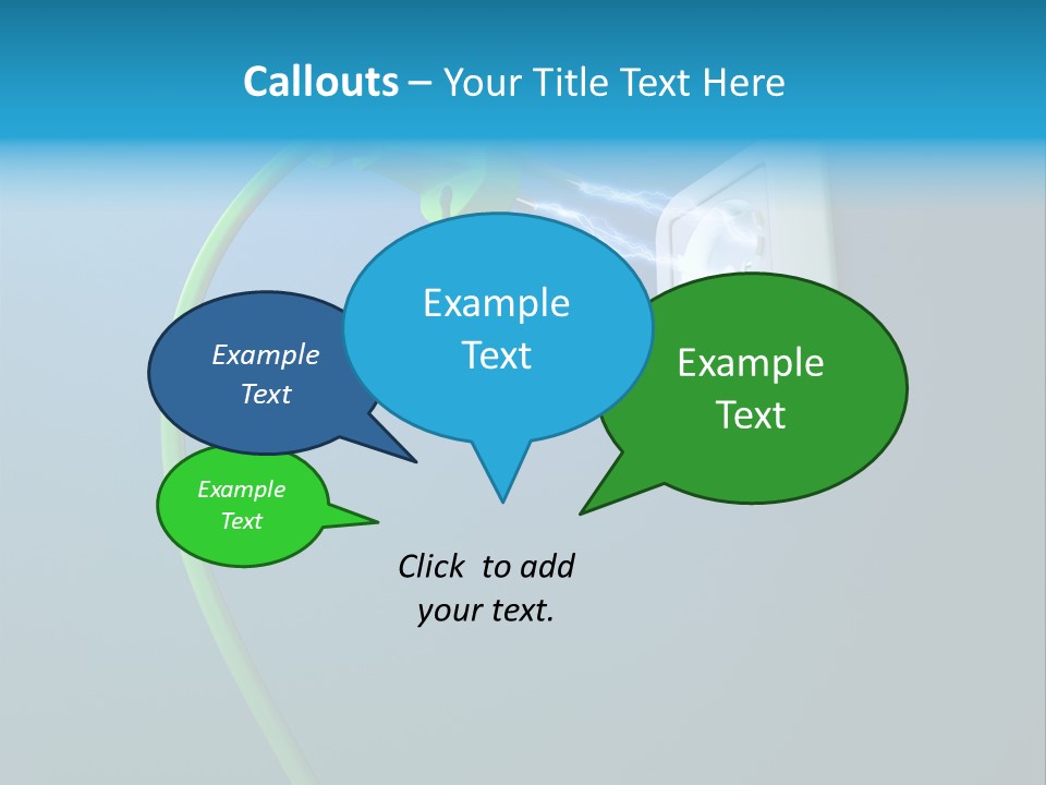 Equipment Beam Voltage PowerPoint Template