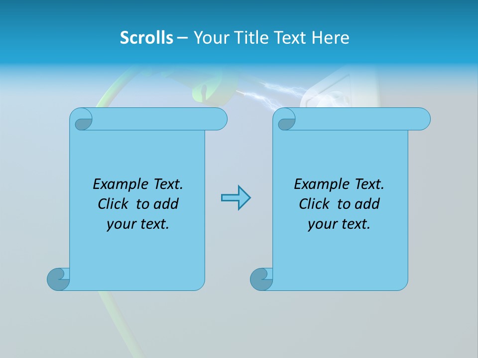 Equipment Beam Voltage PowerPoint Template