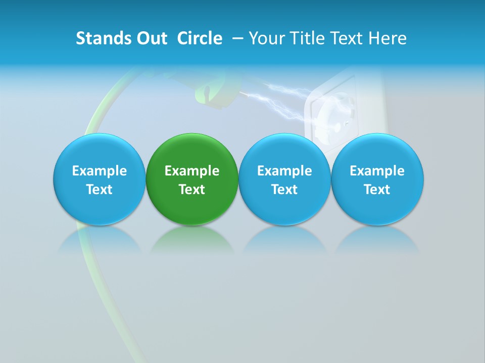 Equipment Beam Voltage PowerPoint Template