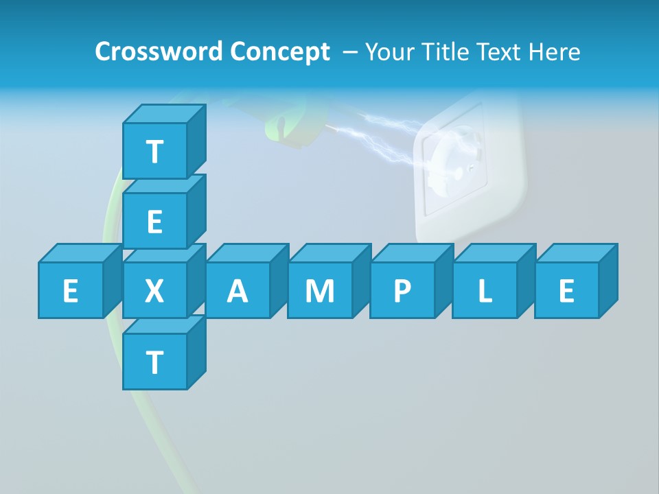Equipment Beam Voltage PowerPoint Template