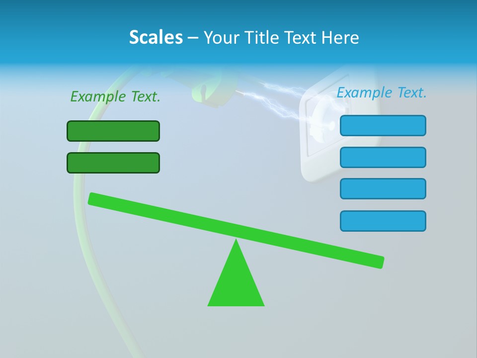 Equipment Beam Voltage PowerPoint Template