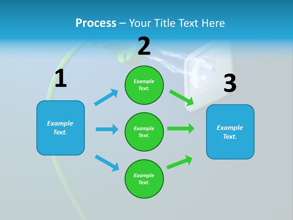 Equipment Beam Voltage PowerPoint Template