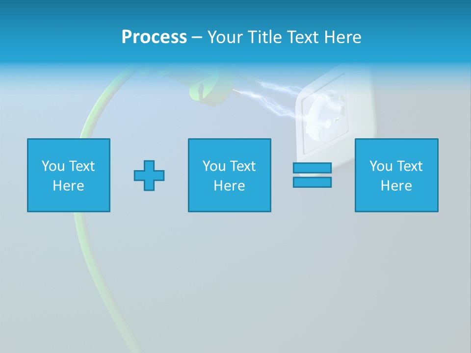Equipment Beam Voltage PowerPoint Template