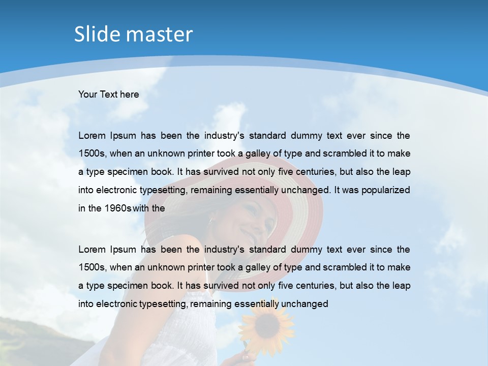 Health Nature Motion PowerPoint Template