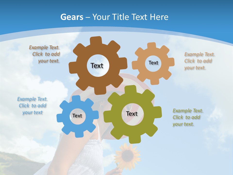 Health Nature Motion PowerPoint Template