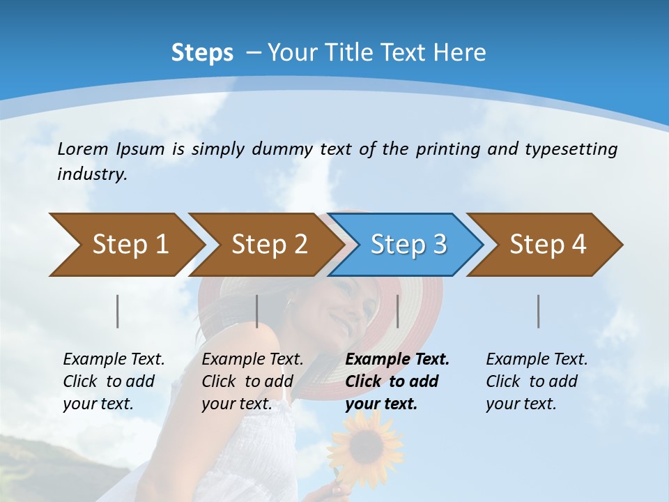 Health Nature Motion PowerPoint Template