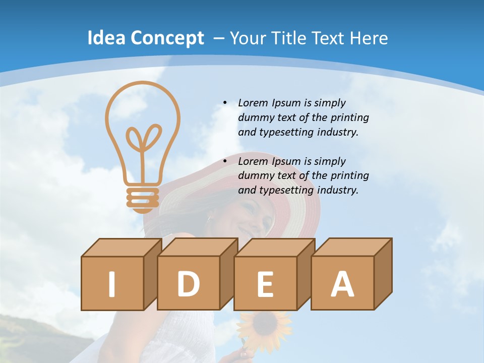 Health Nature Motion PowerPoint Template