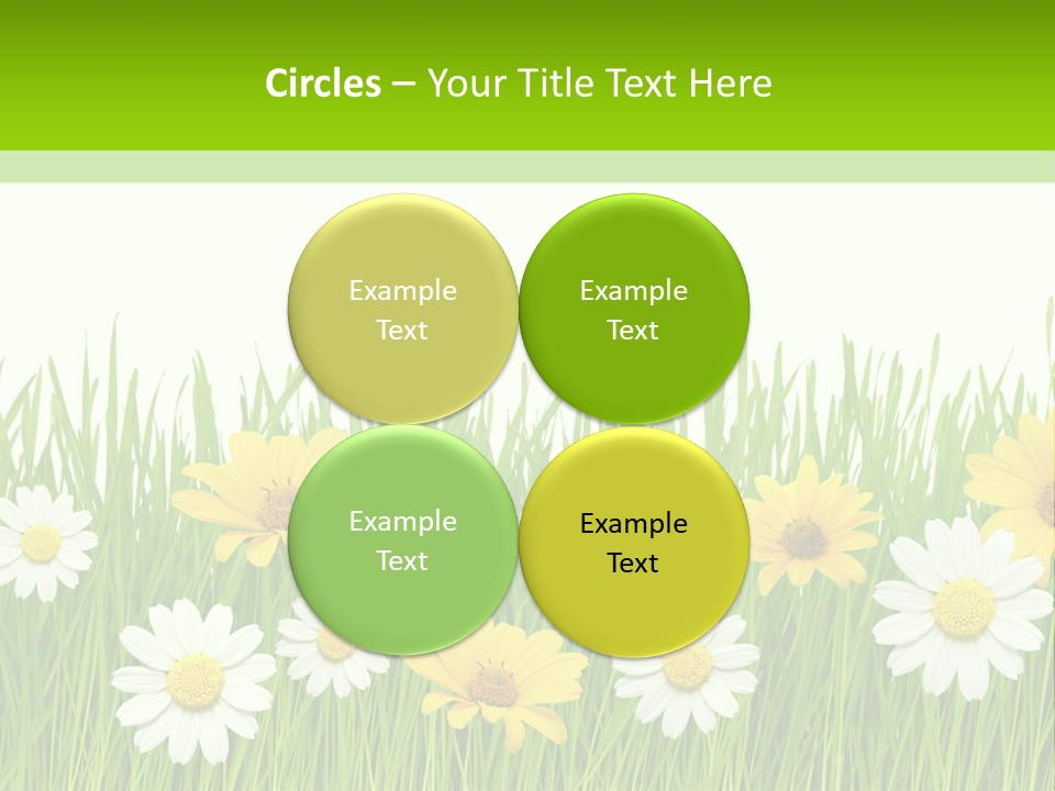 Summer Plant Macro PowerPoint Template