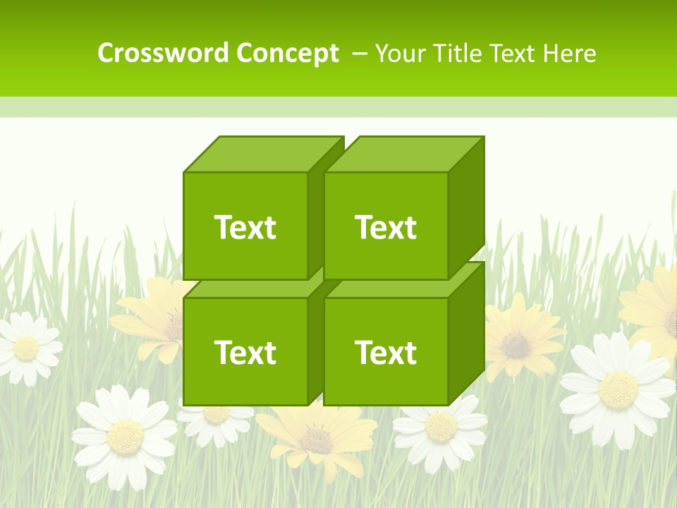 Summer Plant Macro PowerPoint Template