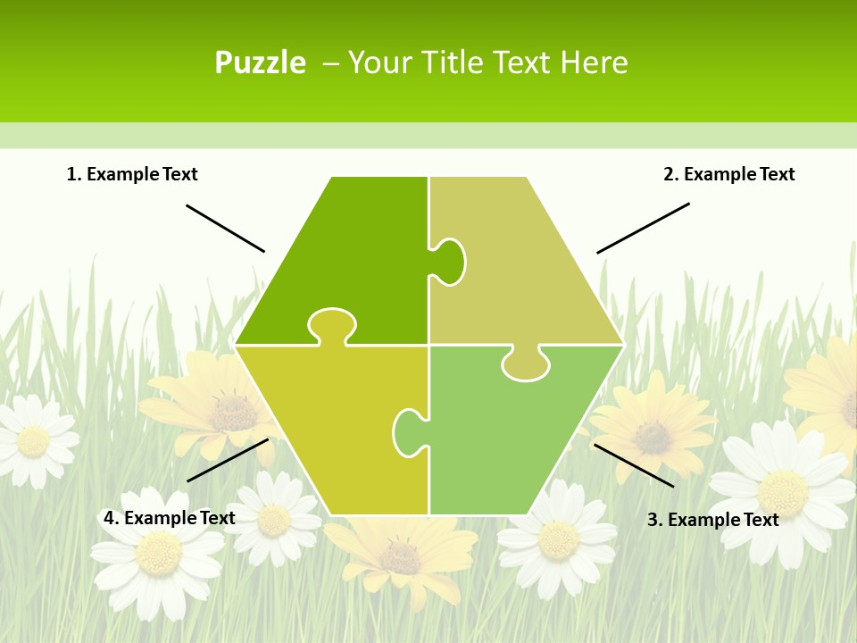 Summer Plant Macro PowerPoint Template