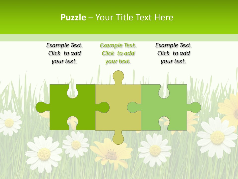 Summer Plant Macro PowerPoint Template