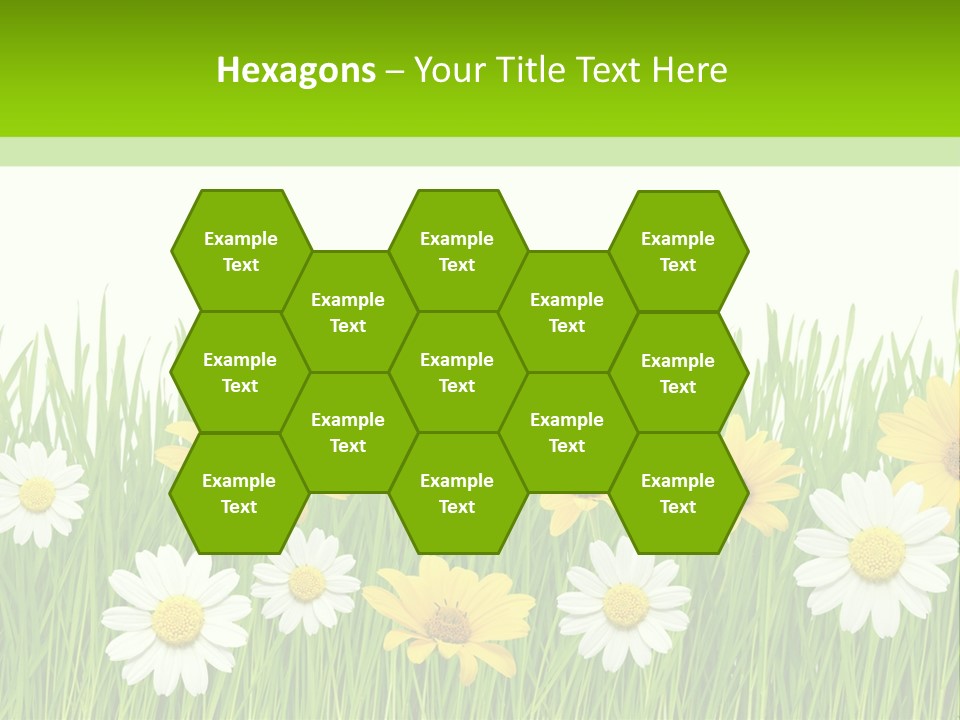 Summer Plant Macro PowerPoint Template