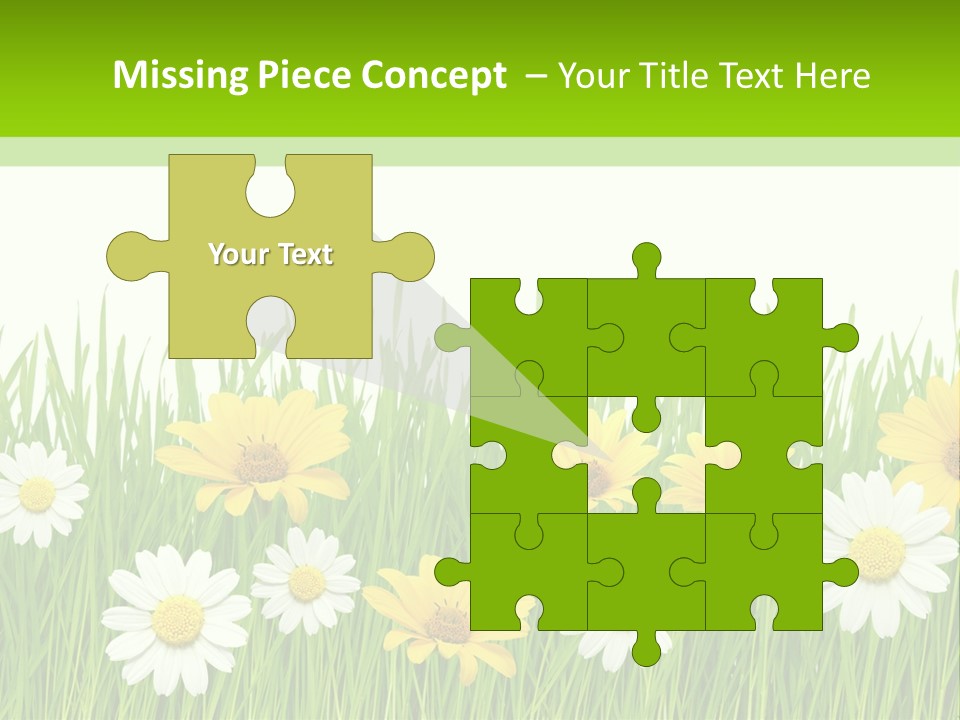 Summer Plant Macro PowerPoint Template