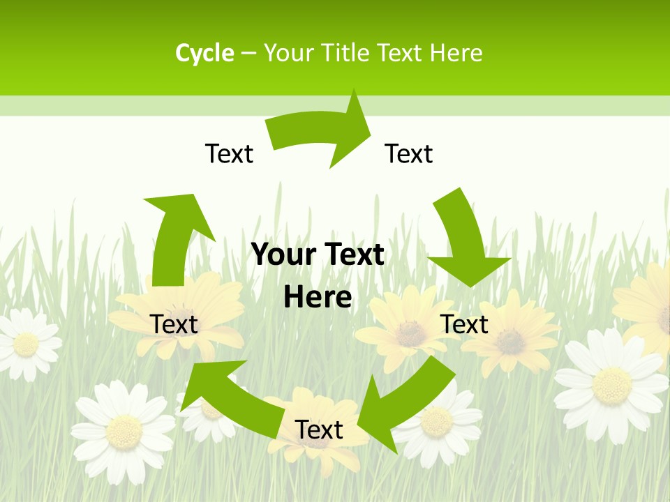 Summer Plant Macro PowerPoint Template