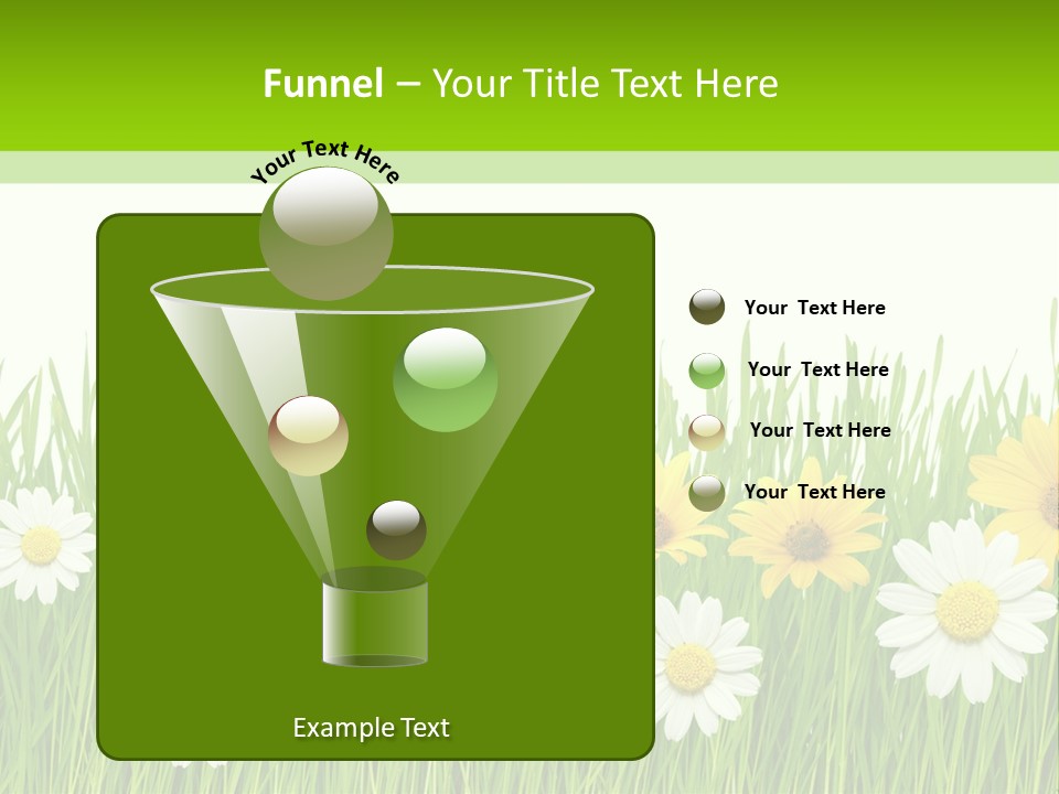 Summer Plant Macro PowerPoint Template