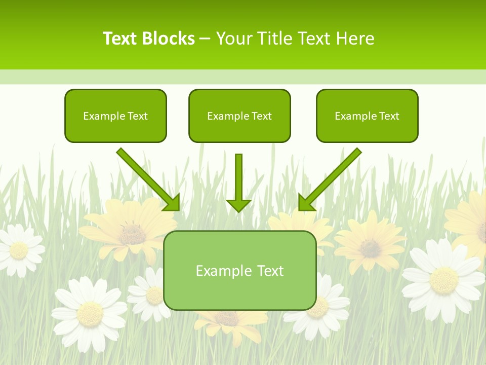 Summer Plant Macro PowerPoint Template
