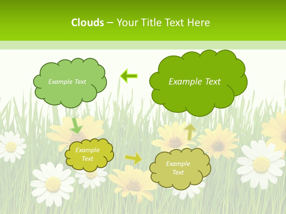 Summer Plant Macro PowerPoint Template