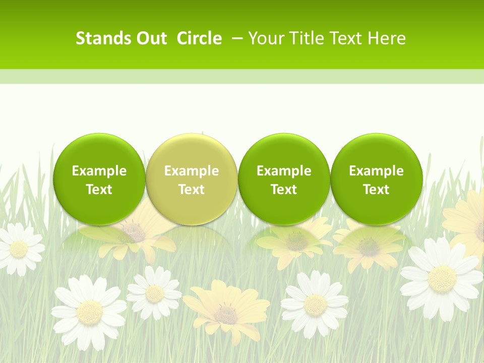 Summer Plant Macro PowerPoint Template