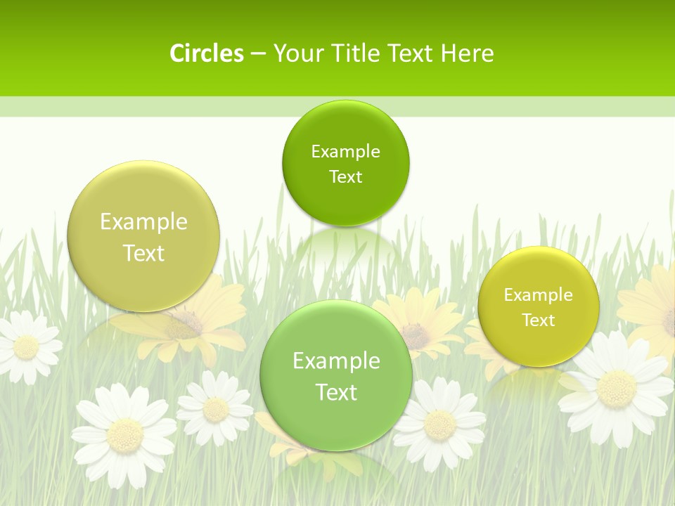 Summer Plant Macro PowerPoint Template