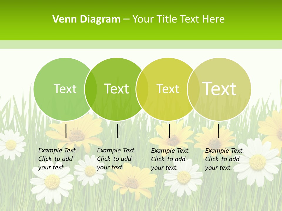 Summer Plant Macro PowerPoint Template