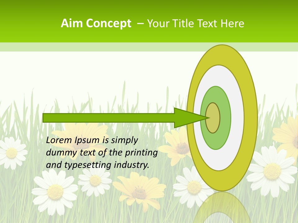 Summer Plant Macro PowerPoint Template