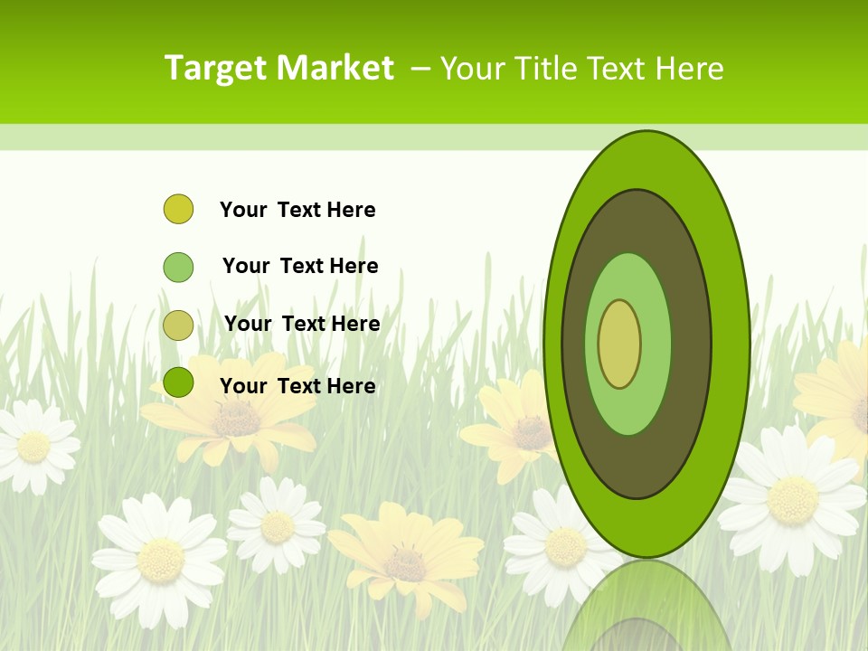 Summer Plant Macro PowerPoint Template