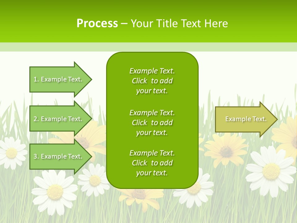 Summer Plant Macro PowerPoint Template