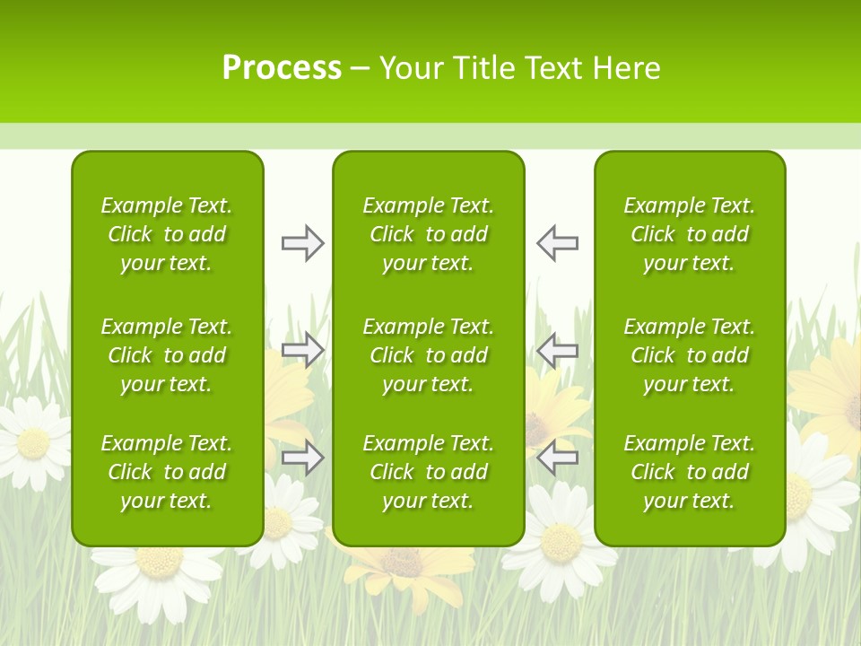 Summer Plant Macro PowerPoint Template