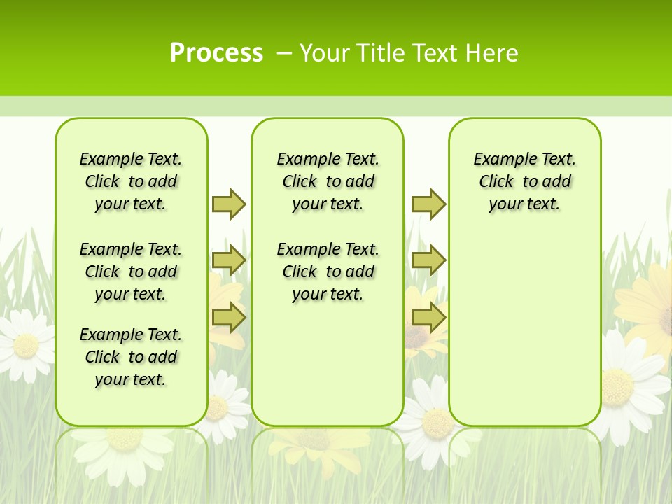 Summer Plant Macro PowerPoint Template