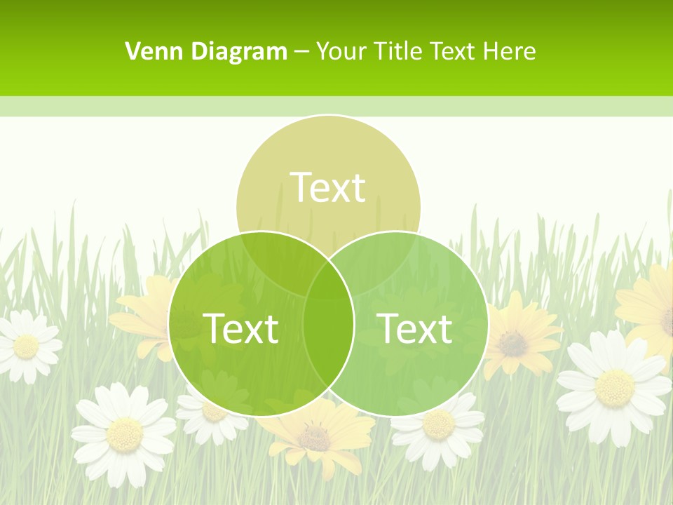 Summer Plant Macro PowerPoint Template