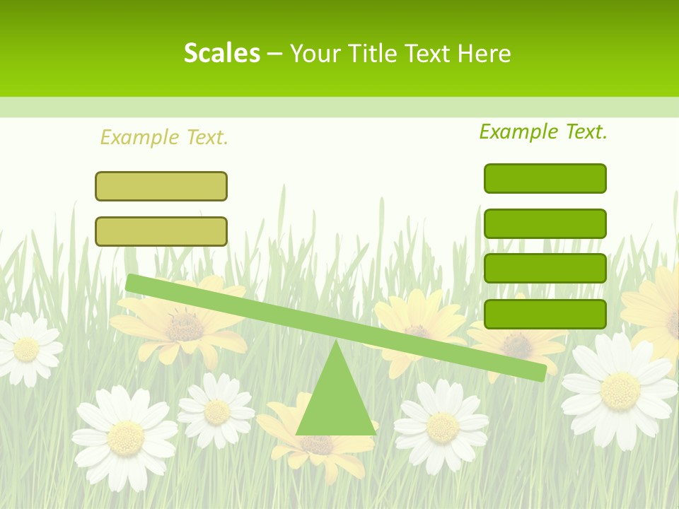 Summer Plant Macro PowerPoint Template