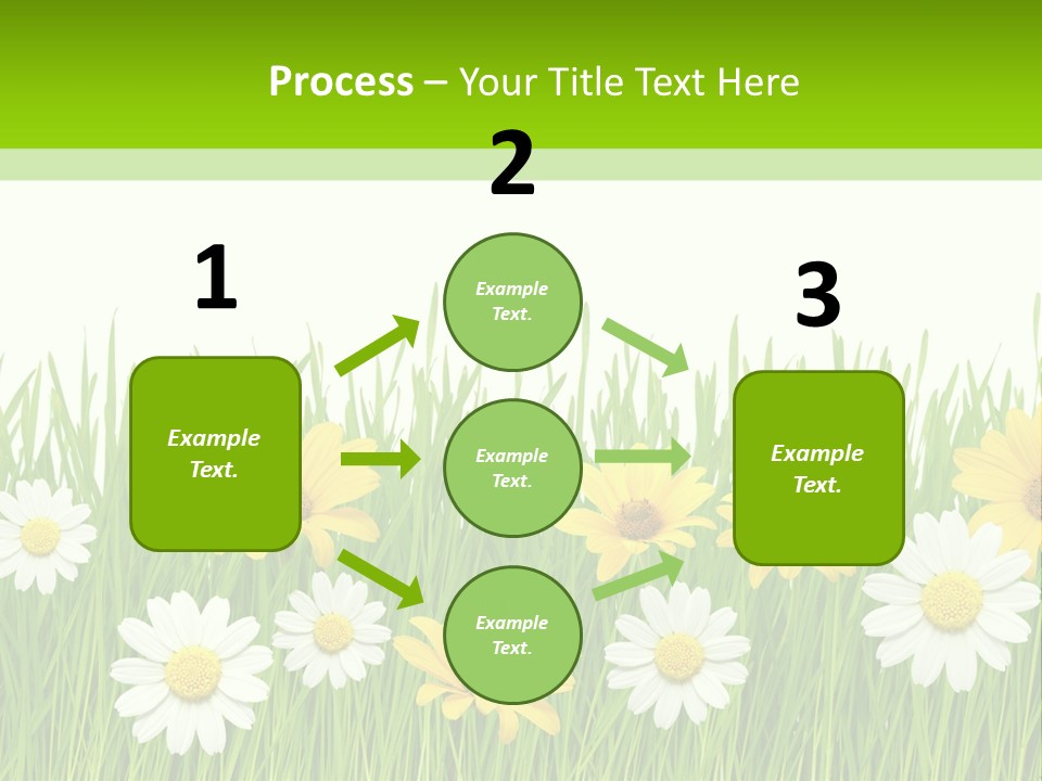 Summer Plant Macro PowerPoint Template