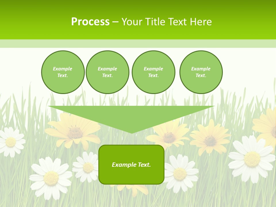Summer Plant Macro PowerPoint Template