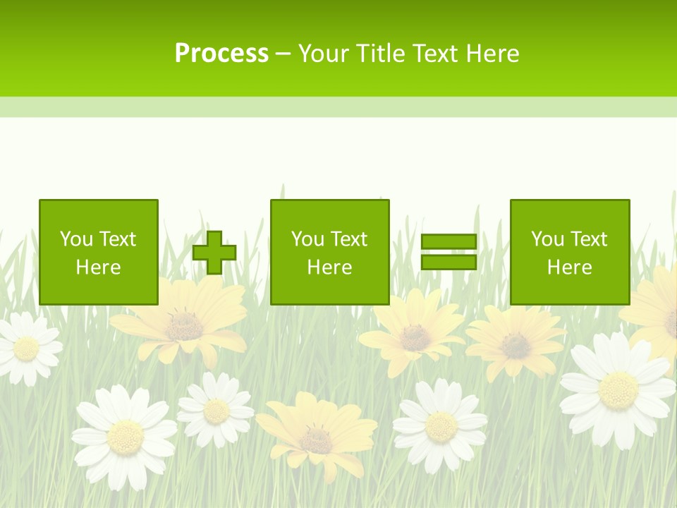 Summer Plant Macro PowerPoint Template