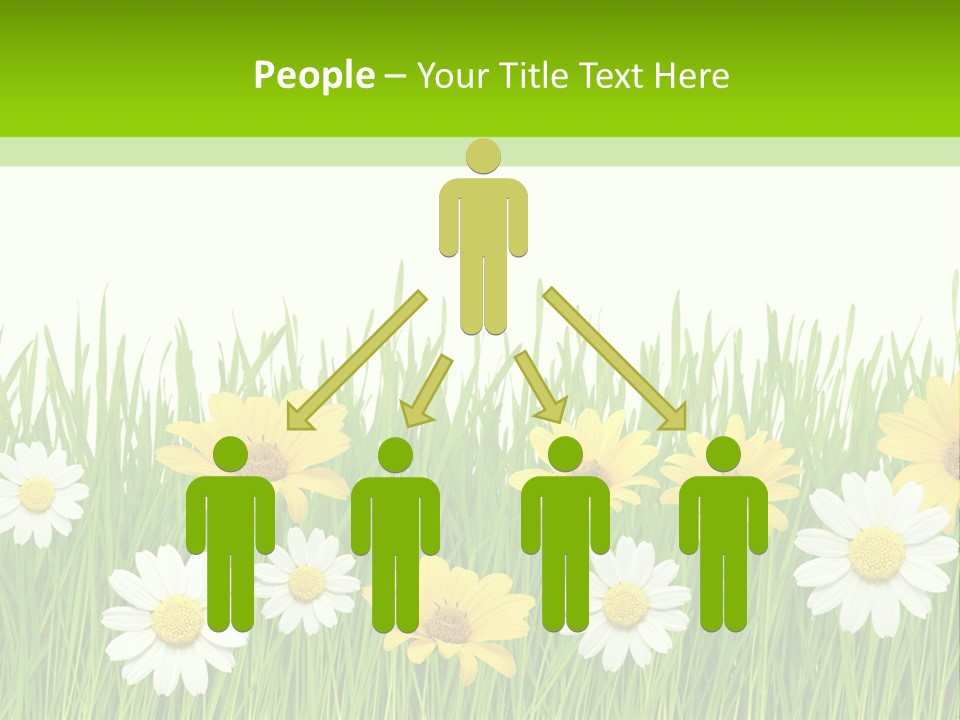 Summer Plant Macro PowerPoint Template