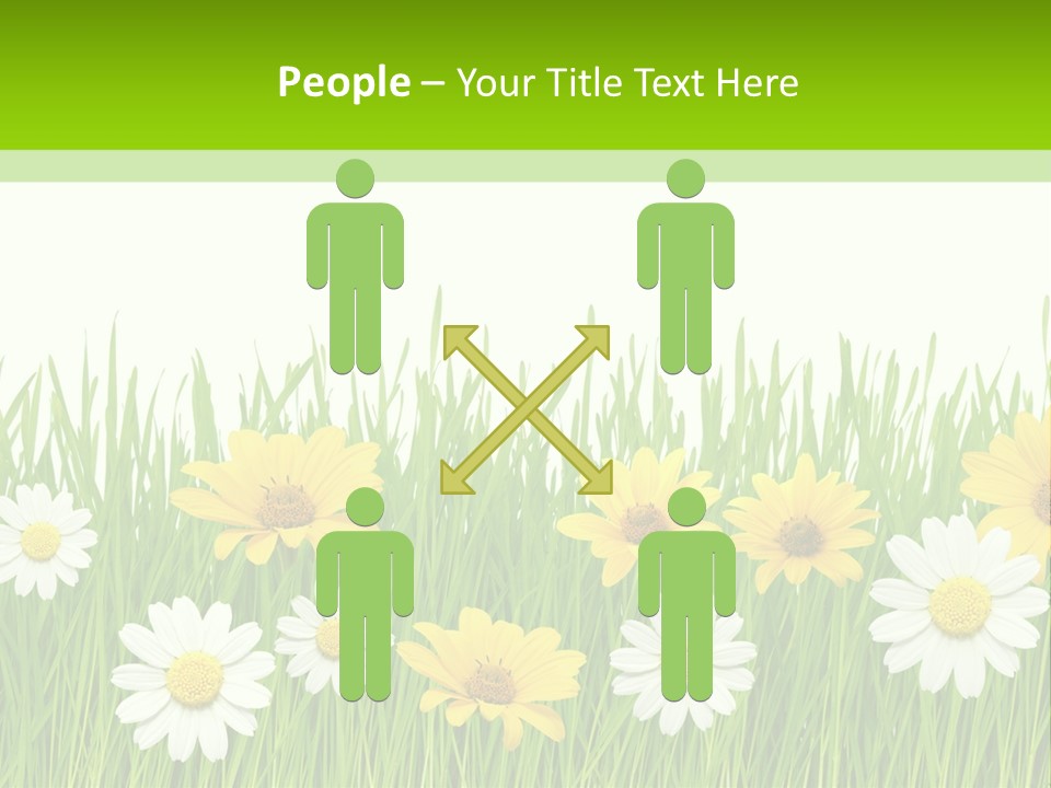 Summer Plant Macro PowerPoint Template