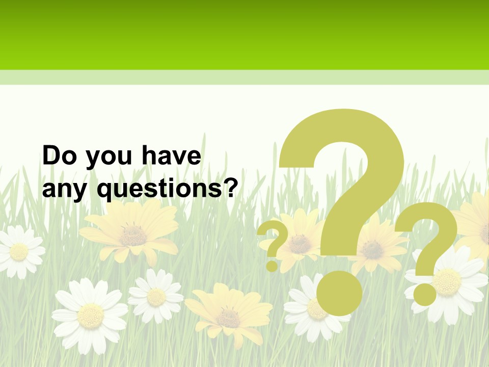 Summer Plant Macro PowerPoint Template