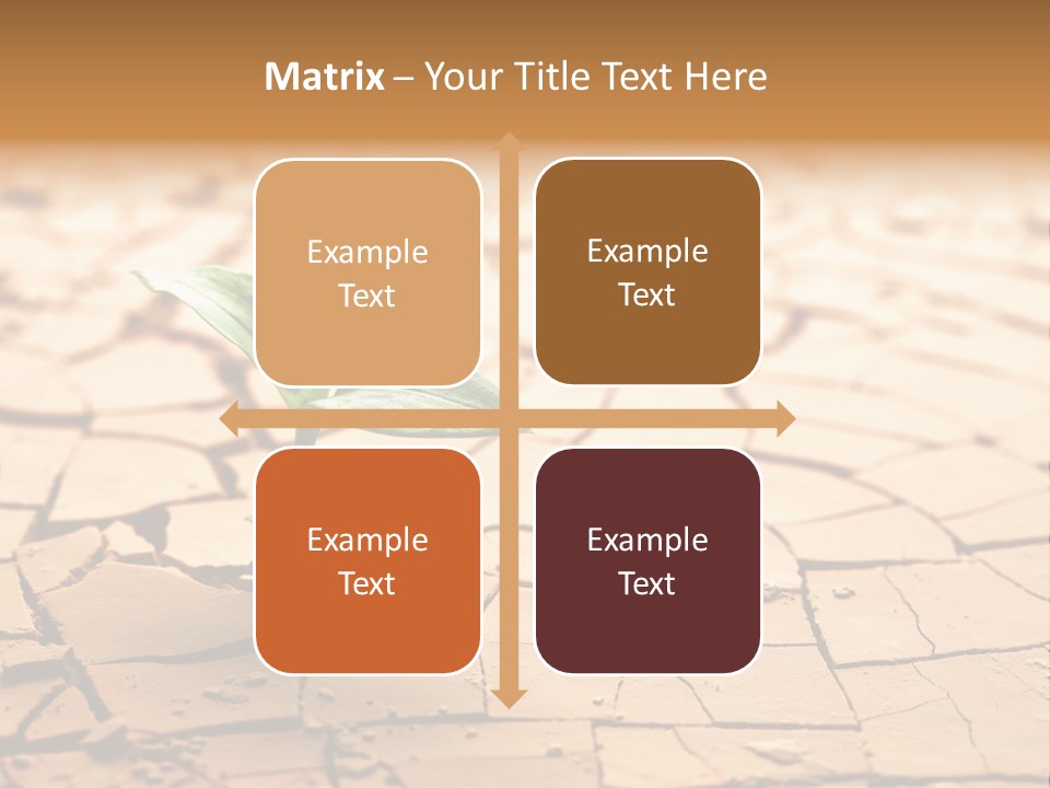 Dead Terrain Mud PowerPoint Template