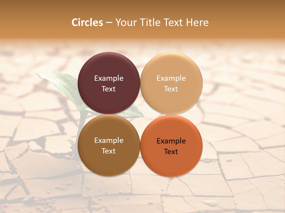 Dead Terrain Mud PowerPoint Template