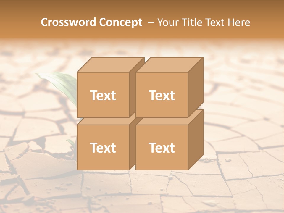 Dead Terrain Mud PowerPoint Template