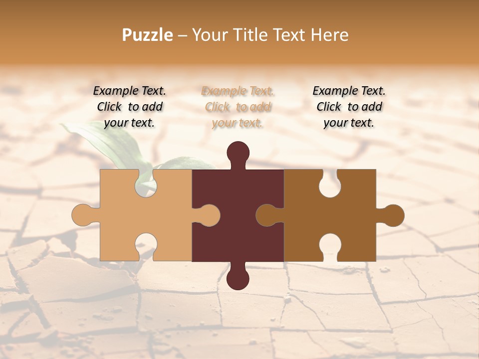 Dead Terrain Mud PowerPoint Template