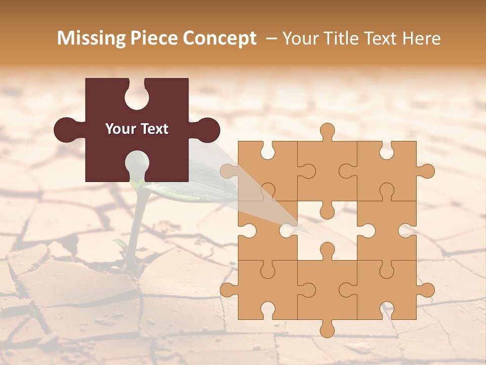 Dead Terrain Mud PowerPoint Template