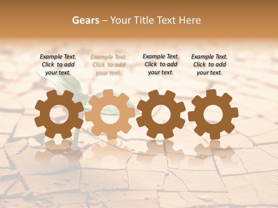 Dead Terrain Mud PowerPoint Template