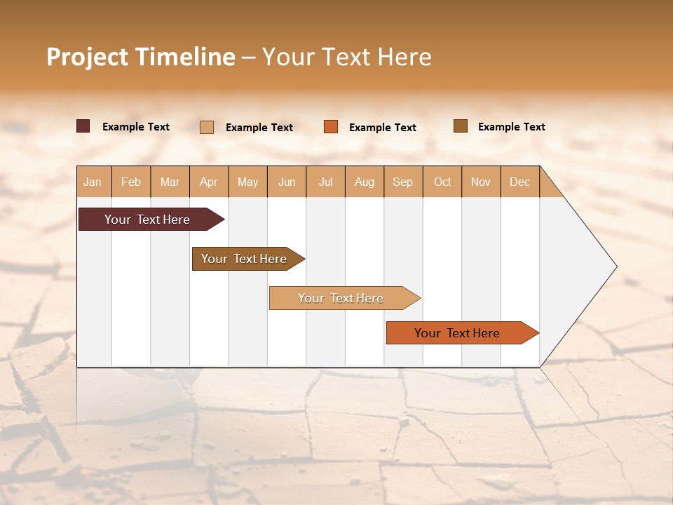 Dead Terrain Mud PowerPoint Template
