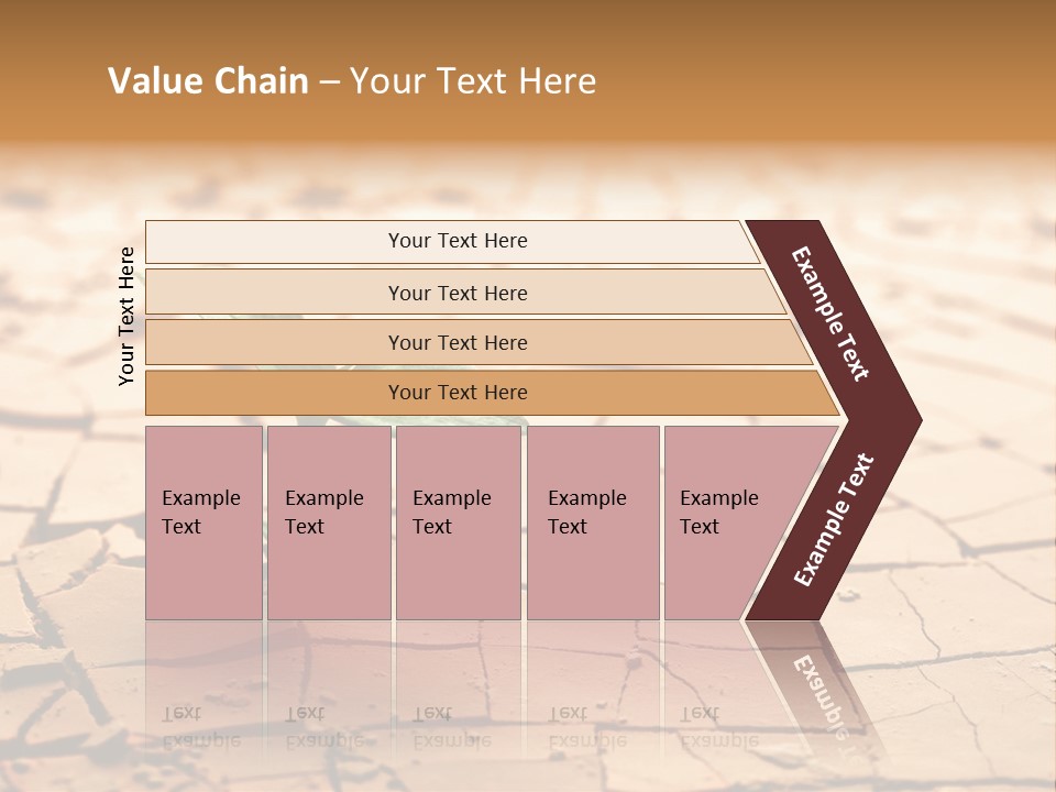 Dead Terrain Mud PowerPoint Template