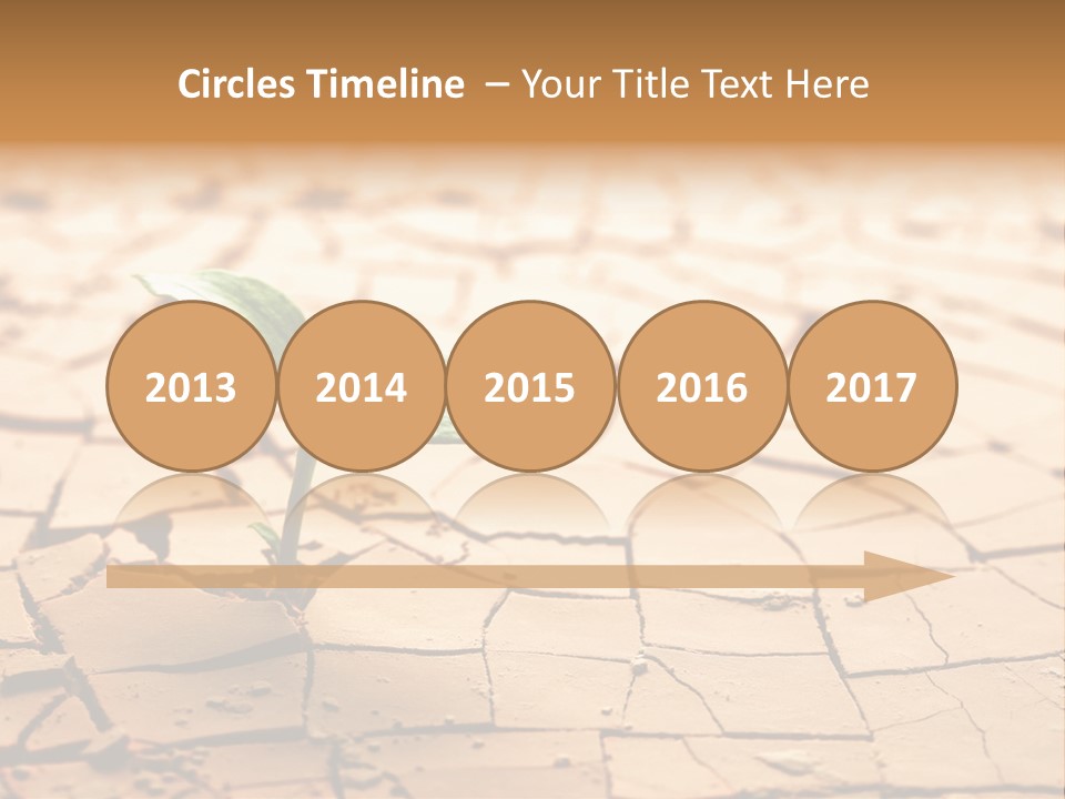 Dead Terrain Mud PowerPoint Template