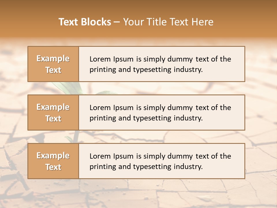 Dead Terrain Mud PowerPoint Template
